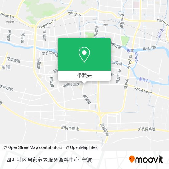 四明社区居家养老服务照料中心地图