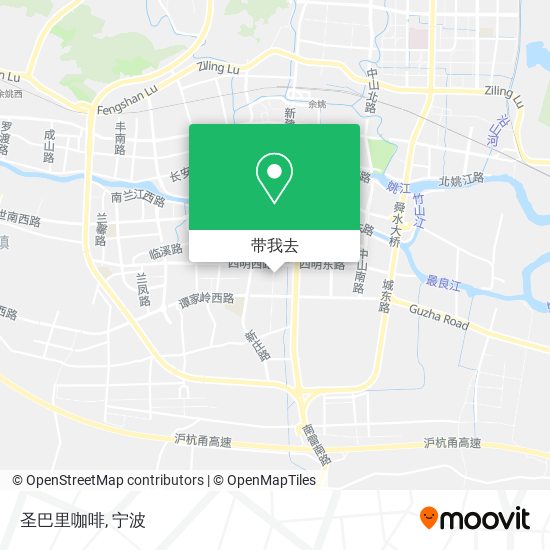 圣巴里咖啡地图