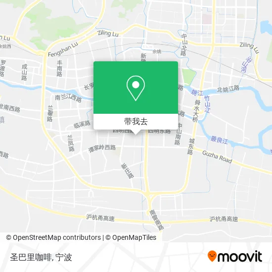 圣巴里咖啡地图