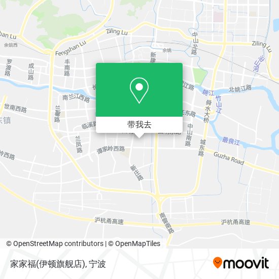 家家福(伊顿旗舰店)地图