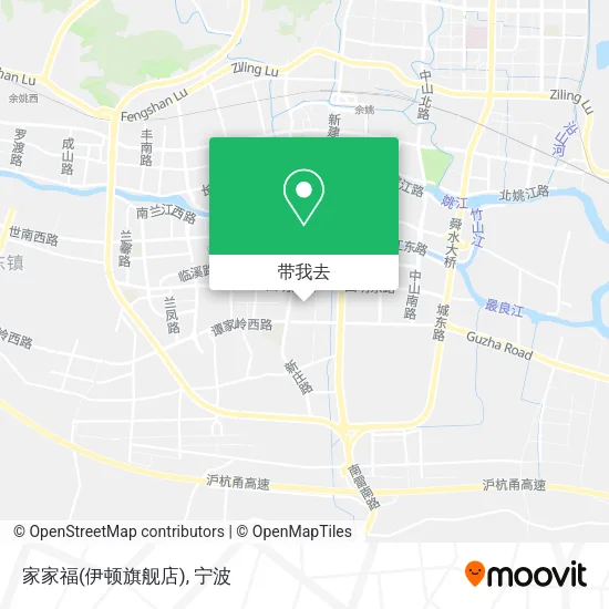 家家福(伊顿旗舰店)地图