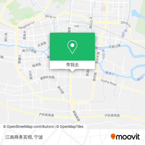 江南商务宾馆地图