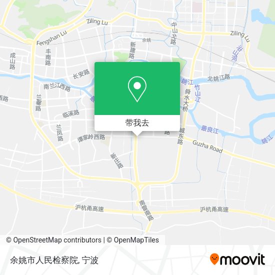 余姚市人民检察院地图
