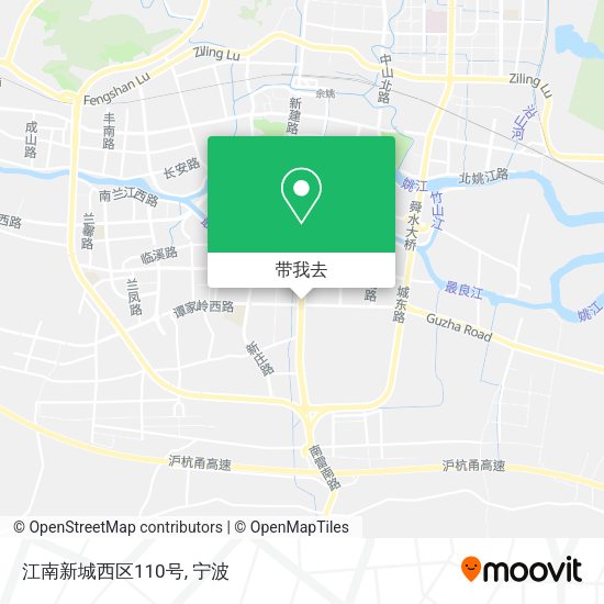 江南新城西区110号地图