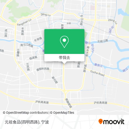 元祖食品(四明西路)地图