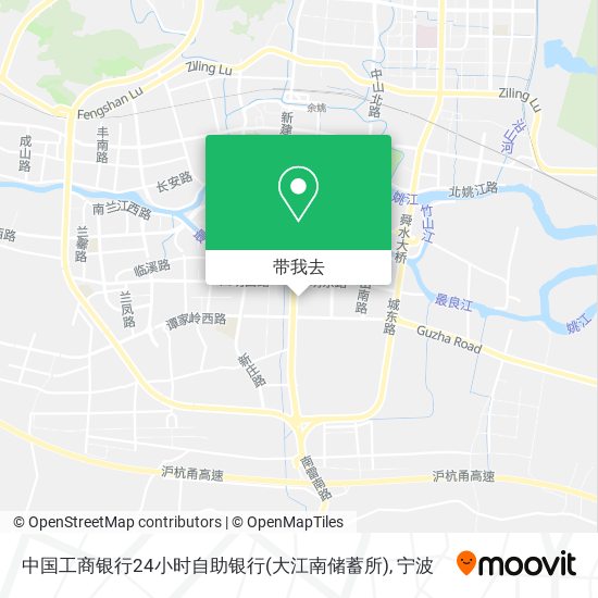 中国工商银行24小时自助银行(大江南储蓄所)地图