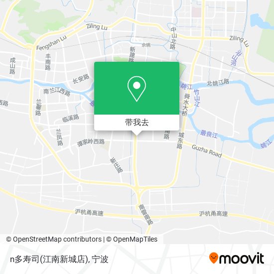 n多寿司(江南新城店)地图