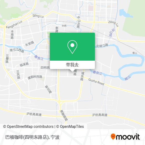 巴顿咖啡(四明东路店)地图
