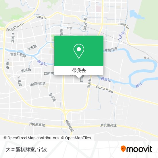 大本赢棋牌室地图