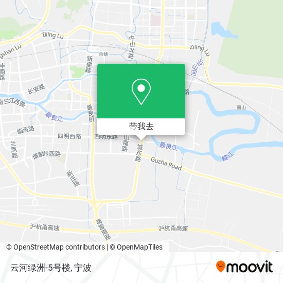 云河绿洲-5号楼地图