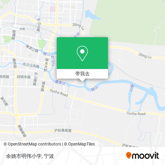 余姚市明伟小学地图