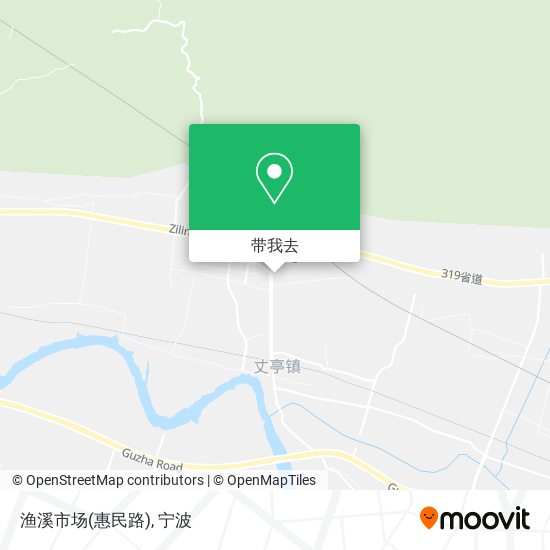渔溪市场(惠民路)地图