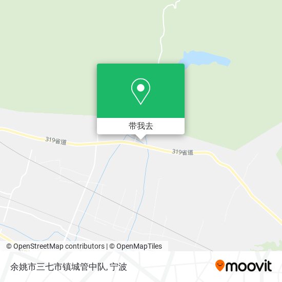 余姚市三七市镇城管中队地图