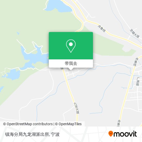 镇海分局九龙湖派出所地图