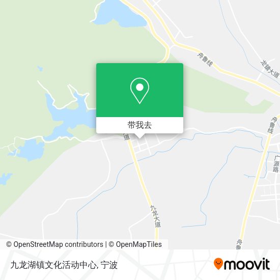 九龙湖镇文化活动中心地图