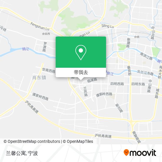 兰馨公寓地图