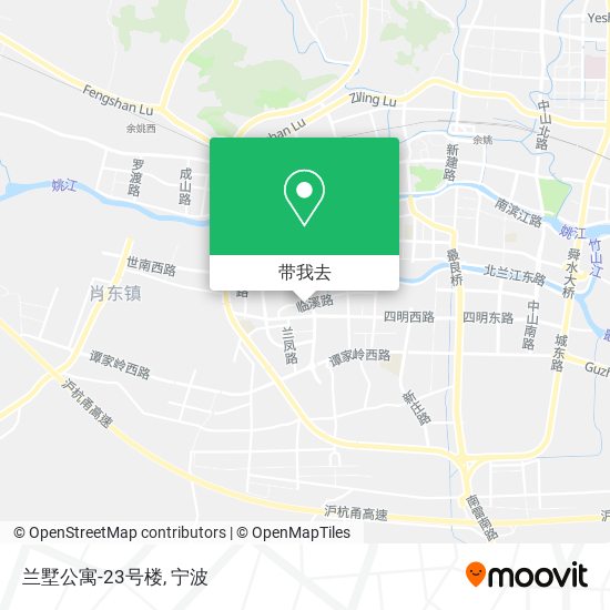 兰墅公寓-23号楼地图
