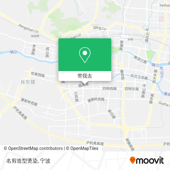 名剪造型烫染地图