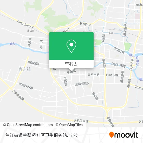 兰江街道兰墅桥社区卫生服务站地图