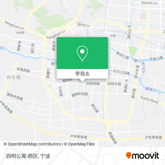 四明公寓-西区地图