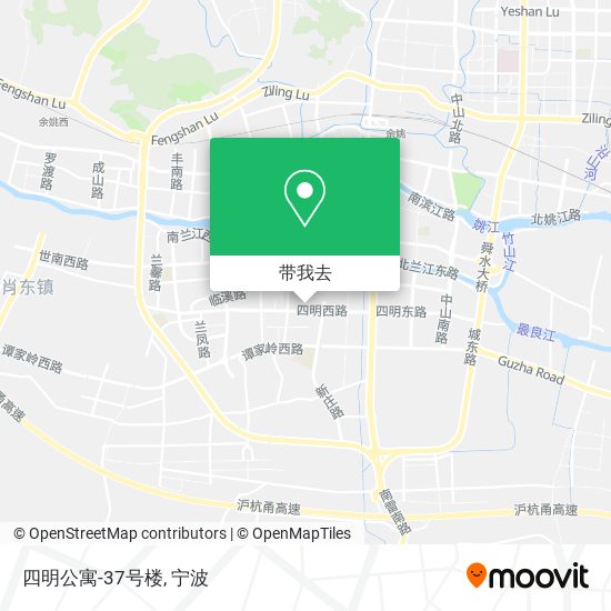 四明公寓-37号楼地图