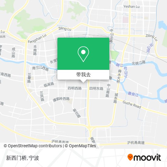 新西门桥地图