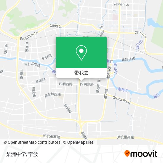 梨洲中学地图