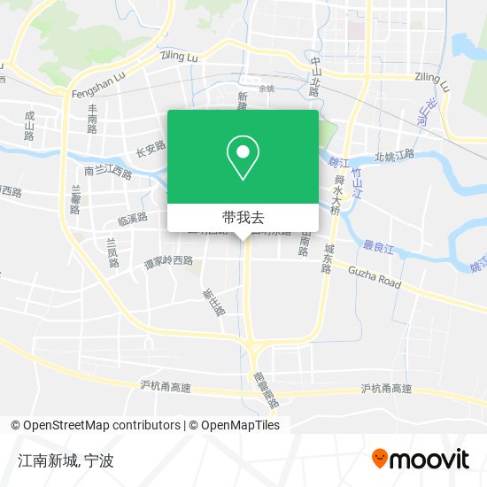 江南新城地图