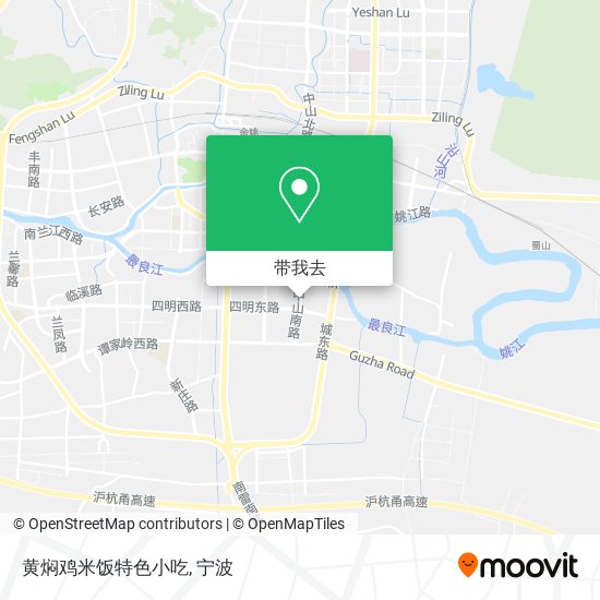 黄焖鸡米饭特色小吃地图