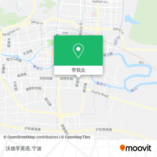 沃德孚英语地图