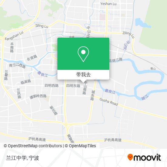 兰江中学地图