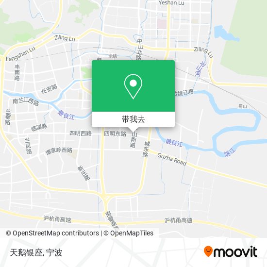 天鹅银座地图