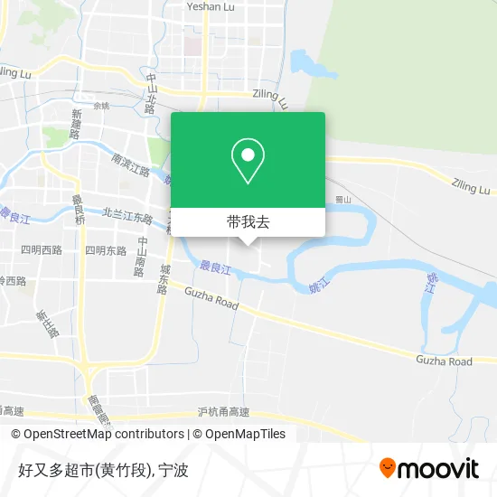 好又多超市(黄竹段)地图