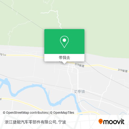 浙江捷能汽车零部件有限公司地图