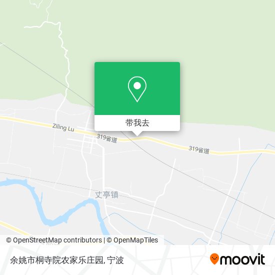 余姚市桐寺院农家乐庄园地图