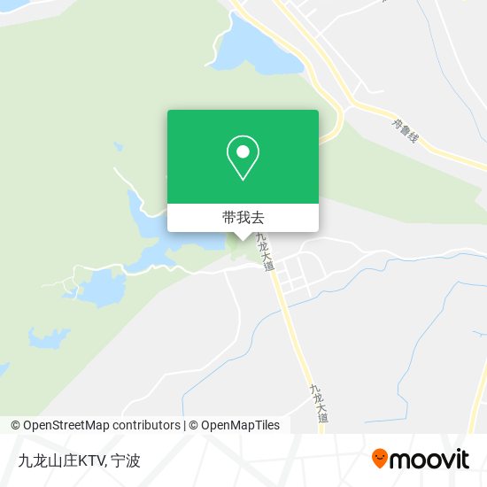 九龙山庄KTV地图
