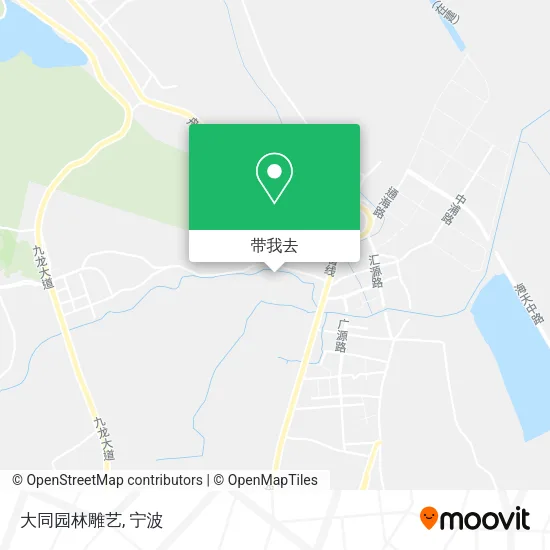 大同园林雕艺地图