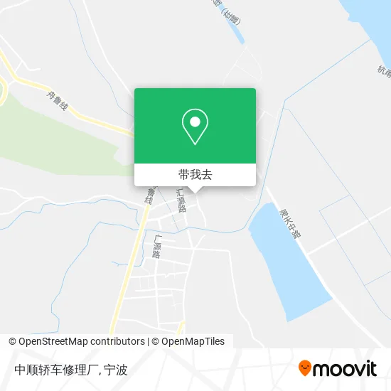中顺轿车修理厂地图