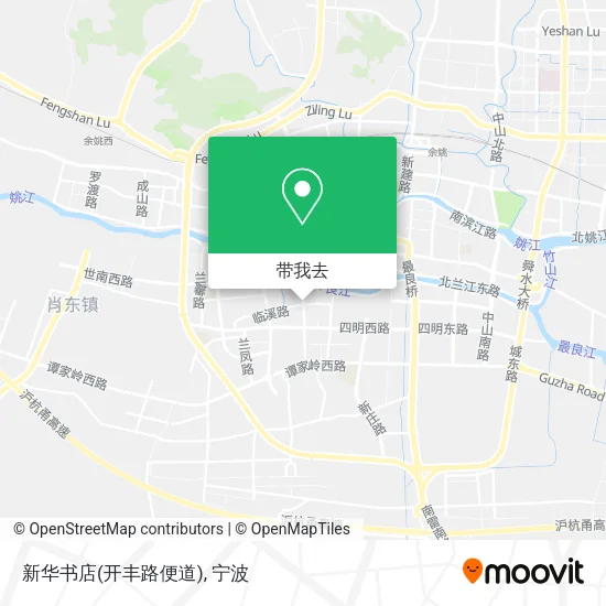 新华书店(开丰路便道)地图