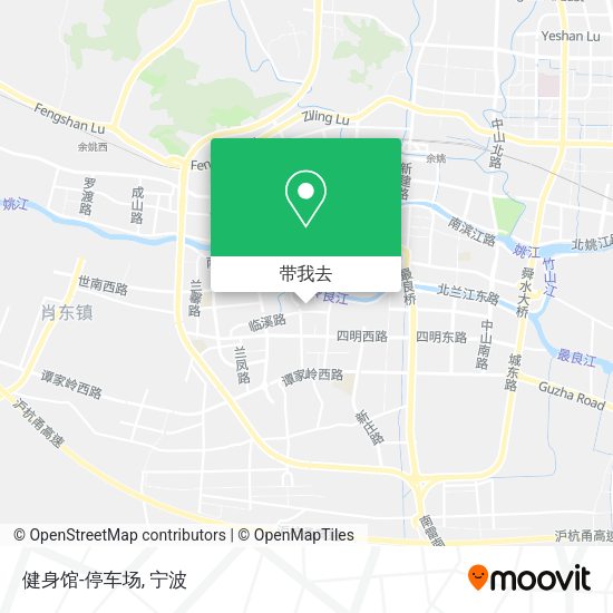 健身馆-停车场地图