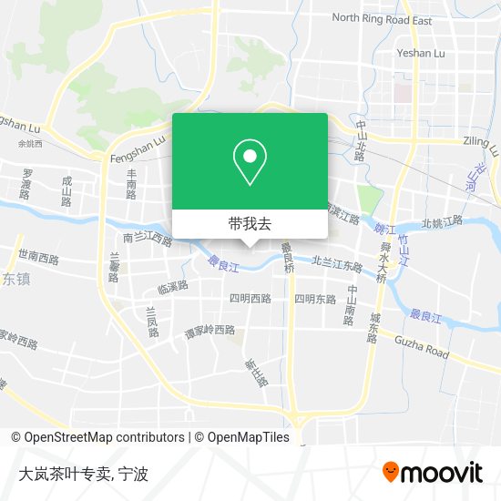 大岚茶叶专卖地图