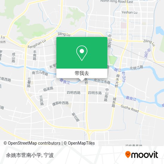 余姚市世南小学地图