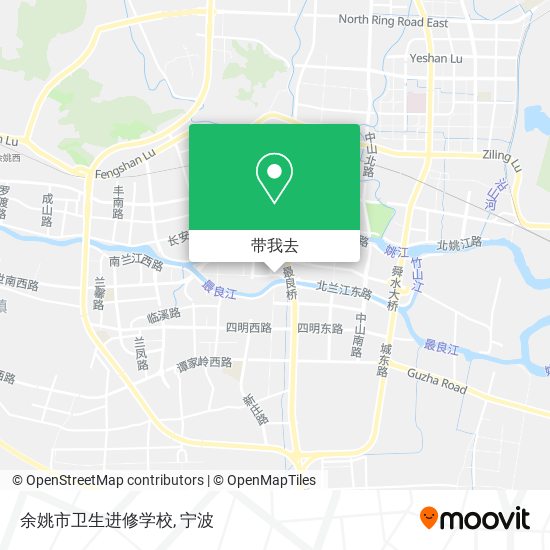 余姚市卫生进修学校地图