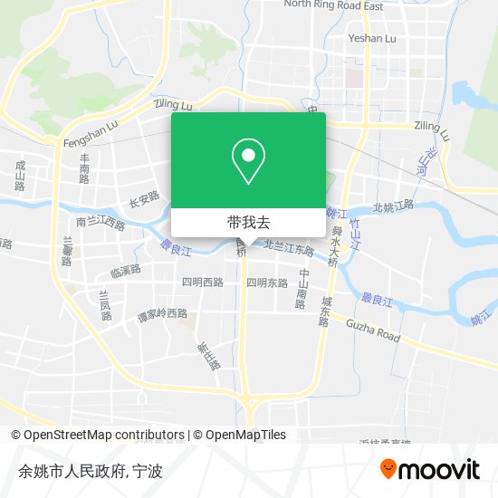 余姚市人民政府地图