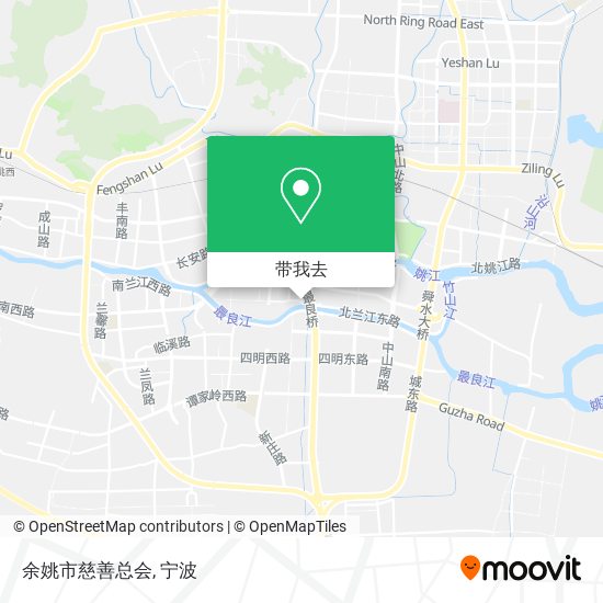 余姚市慈善总会地图