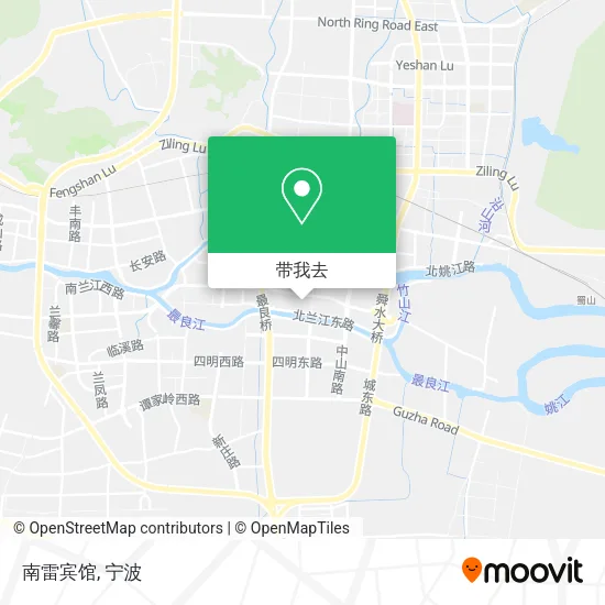 南雷宾馆地图