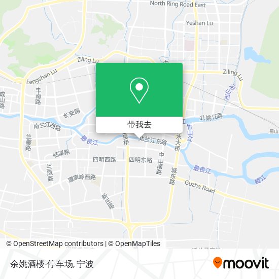 余姚酒楼-停车场地图
