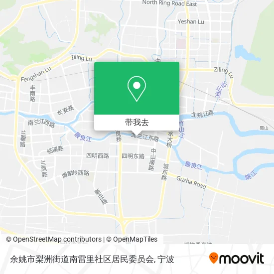 余姚市梨洲街道南雷里社区居民委员会地图