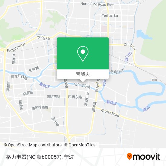 格力电器(NO.浙b00057)地图