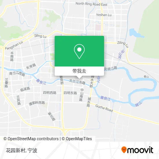 花园新村地图